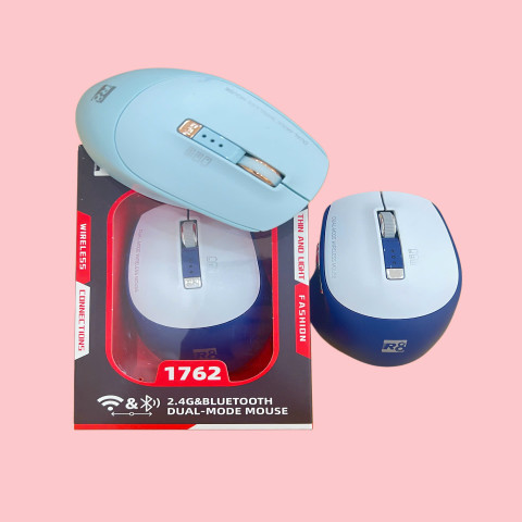 Chuột Không Dây Chế Độ Kép R8-1760 Kết Nối Linh Hoạt, Pin Sạc Tiện Lợi